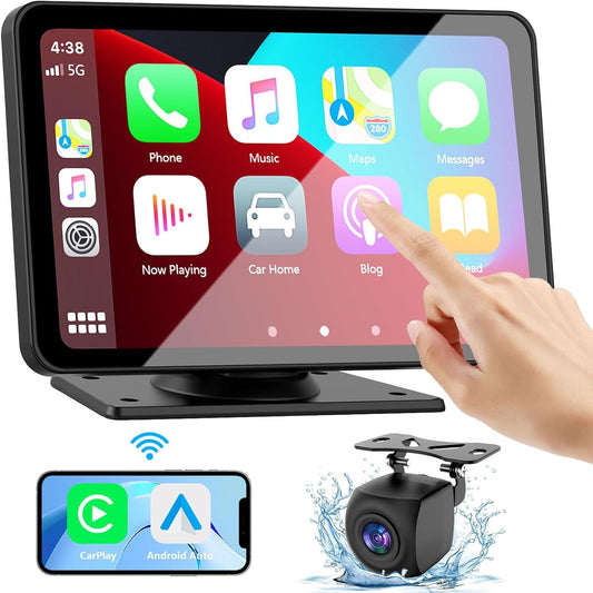 7-inch wireless Carplay portable car Bluetooth MP5 player multimedia Android projection navigation device eprolo