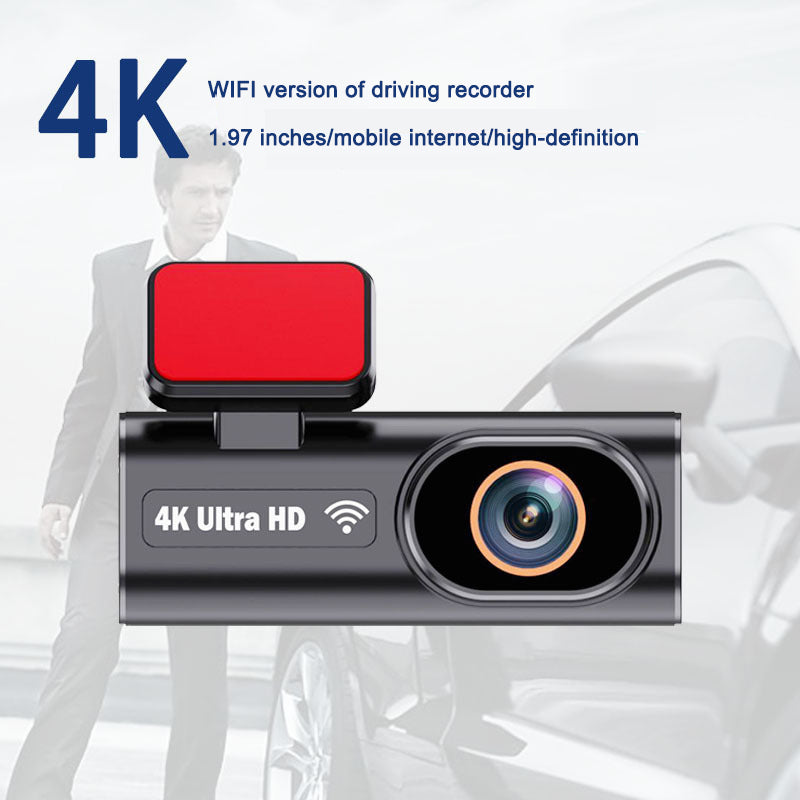 Mobile Internet WIFI version CAR DVR 1.97 inch driving recorder 4K high-definition dual recording parking eprolo