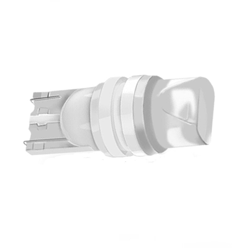 10Pcs T10 W5W Ceramic 3D LED Waterproof Wedge Licence Plate Lights WY5W Turn Side Lamp Car Reading Dome Light Auto Parking Bulb eprolo