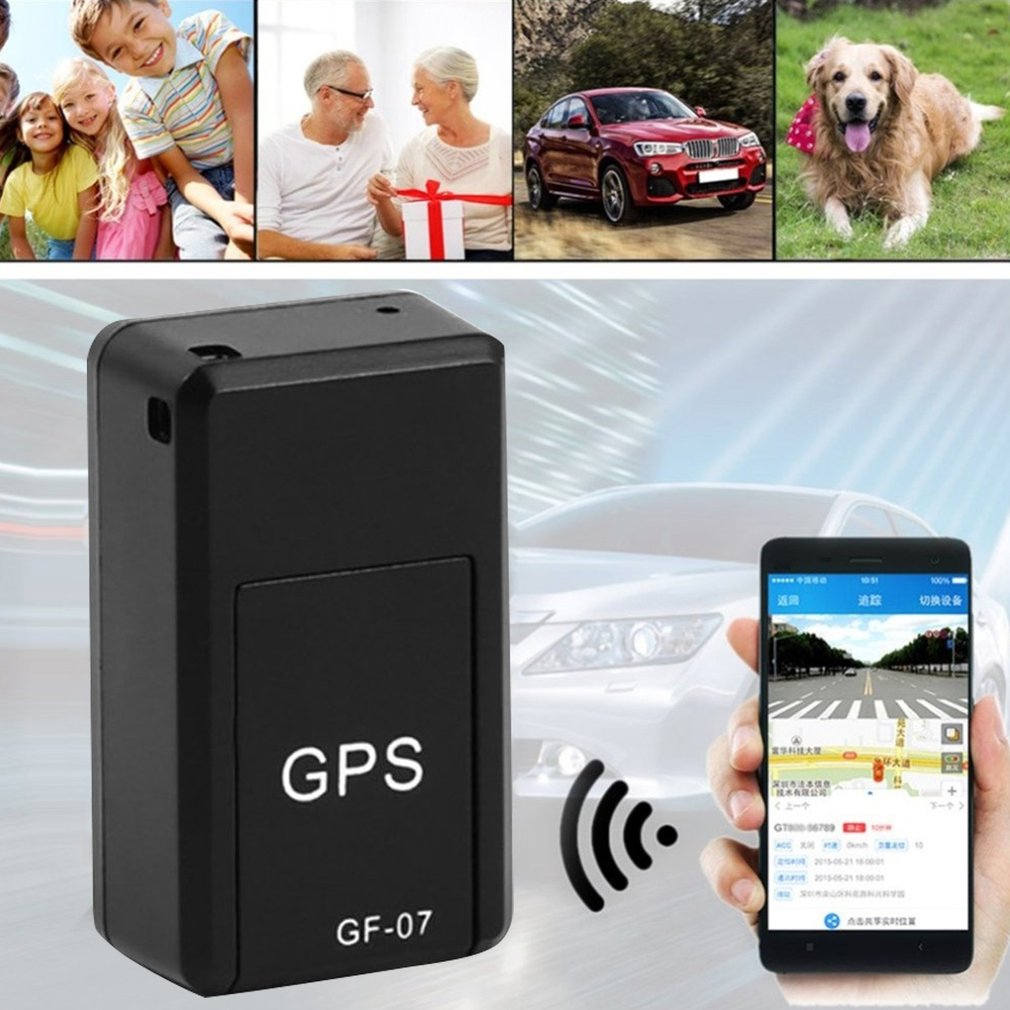 Car Tracker Magnetic Mini Car Tracker GPS Real Time Tracking Locator Device Recordable Anti-lost Rechargeable Locator sayaragear