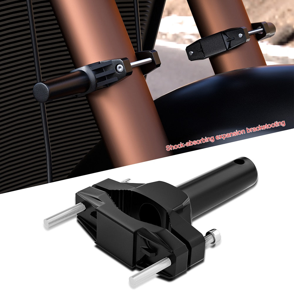 Universal Mount Bracket For Motorcycle Bumper Modified Headlight Stand Spotlight Extension Pole Frame Support Extension Bracket eprolo