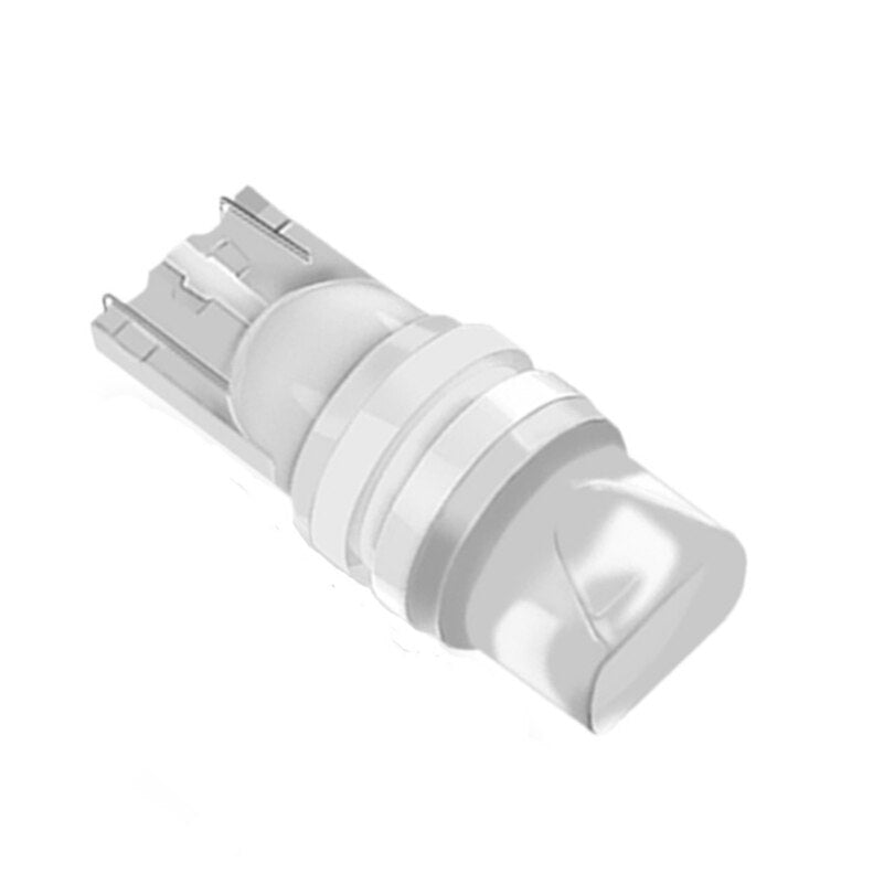 10Pcs T10 W5W Ceramic 3D LED Waterproof Wedge Licence Plate Lights WY5W Turn Side Lamp Car Reading Dome Light Auto Parking Bulb eprolo
