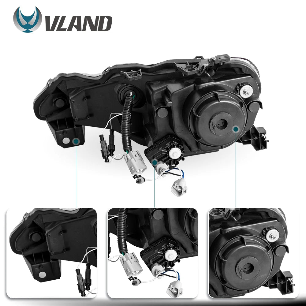 VLAND auto led light for car head lamp FOR TOYOTA 86 2012-UP/SUBUARU BRZ 2013-UP LED HEADLIGHTS h7 led h7 luces led 12v sayaragear