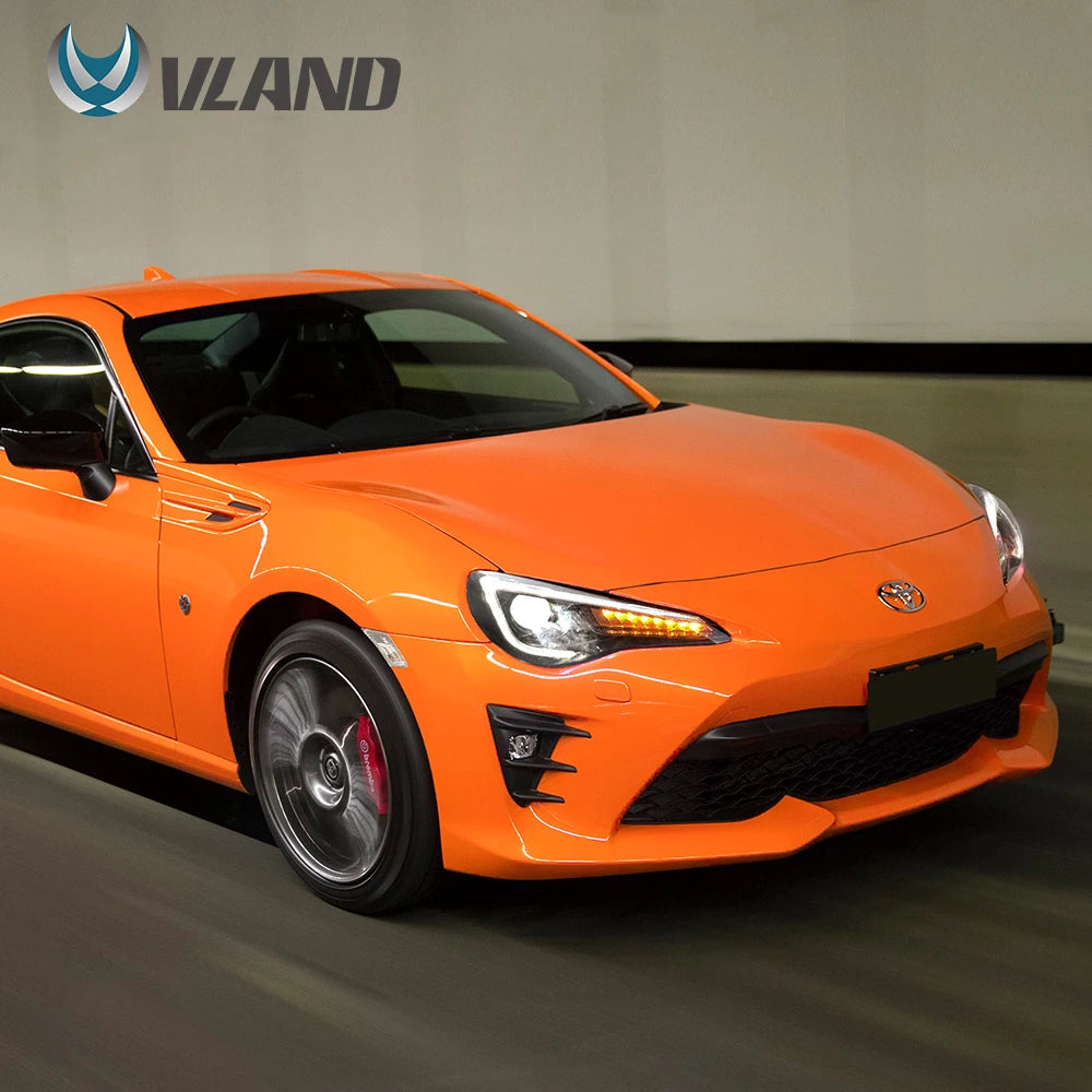 VLAND auto led light for car head lamp FOR TOYOTA 86 2012-UP/SUBUARU BRZ 2013-UP LED HEADLIGHTS h7 led h7 luces led 12v sayaragear