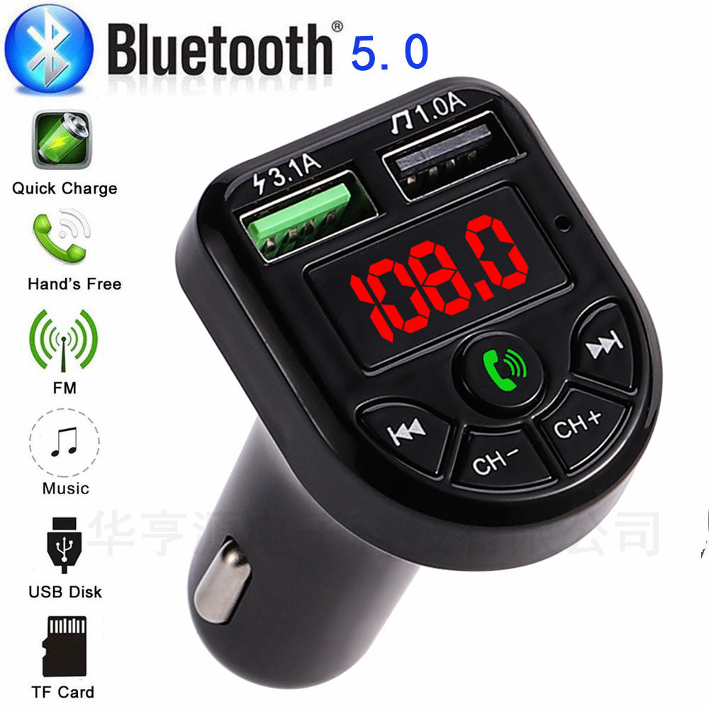 Car mp3 BTE5 Bluetooth Receiver E5 Car MP3 FM Transmitter Hands-free Call eprolo