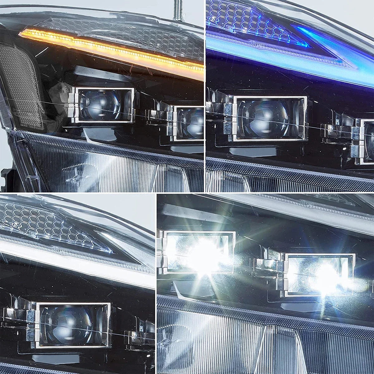 TYPY Car Lights for Lexus IS250 Headlight 2006-2012 LED Projetor Head Lamp Daytime Running Light Automotive Accessories sayaragear