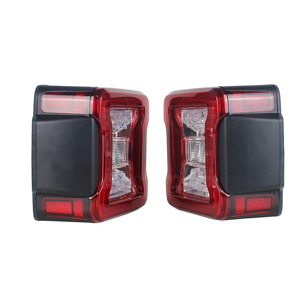 for Jeep Wrangler JK 2007-2018 LED Tail Light Taillight Assembly Rear Lamps Brake Reverse Light Daytime Running Lights sayaragear