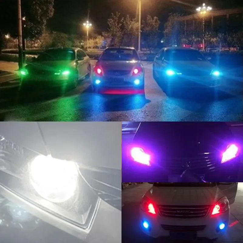 2pcs T10 LED W5W Cob Glass Car Light Bulb 194 168 LED Automobiles Interior Light Dome Reading Lamp License Plate Clearance Light sayaragear