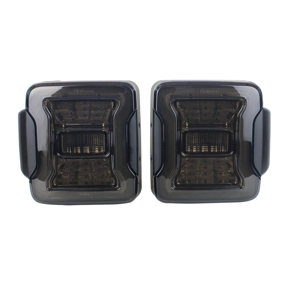 for Jeep Wrangler JK 2007-2018 LED Tail Light Taillight Assembly Rear Lamps Brake Reverse Light Daytime Running Lights sayaragear
