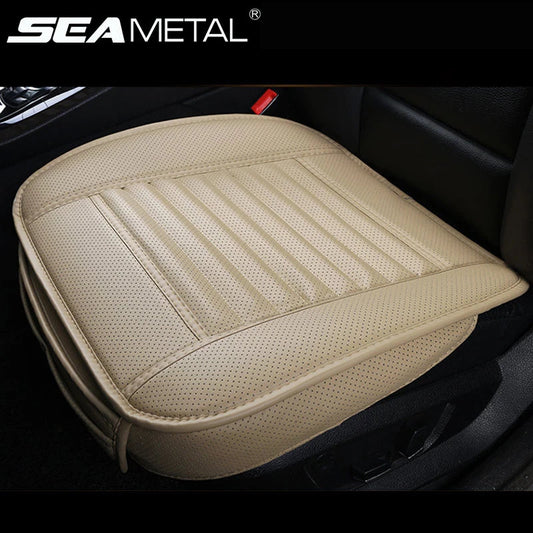 Universal Leather Car Seat Covers interior Automobiles Seats Cover Mats Auto Seat-Cover Cushion Protector Chair Pads Accessories sayaragear