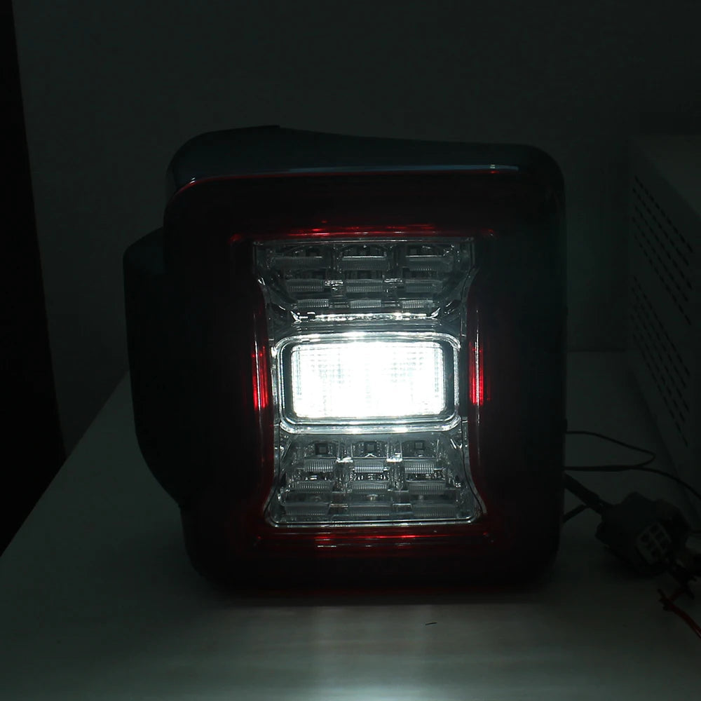 for Jeep Wrangler JK 2007-2018 LED Tail Light Taillight Assembly Rear Lamps Brake Reverse Light Daytime Running Lights sayaragear
