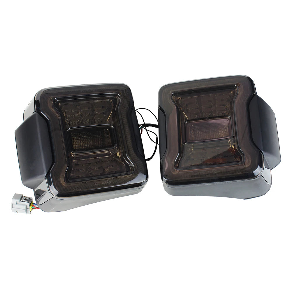 for Jeep Wrangler JK 2007-2018 LED Tail Light Taillight Assembly Rear Lamps Brake Reverse Light Daytime Running Lights sayaragear