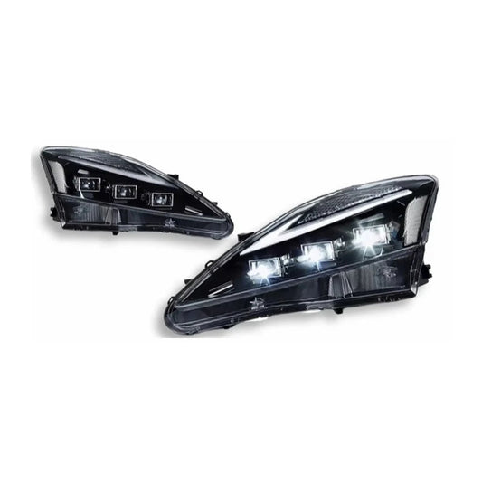 TYPY Car Lights for Lexus IS250 Headlight 2006-2012 LED Projetor Head Lamp Daytime Running Light Automotive Accessories sayaragear