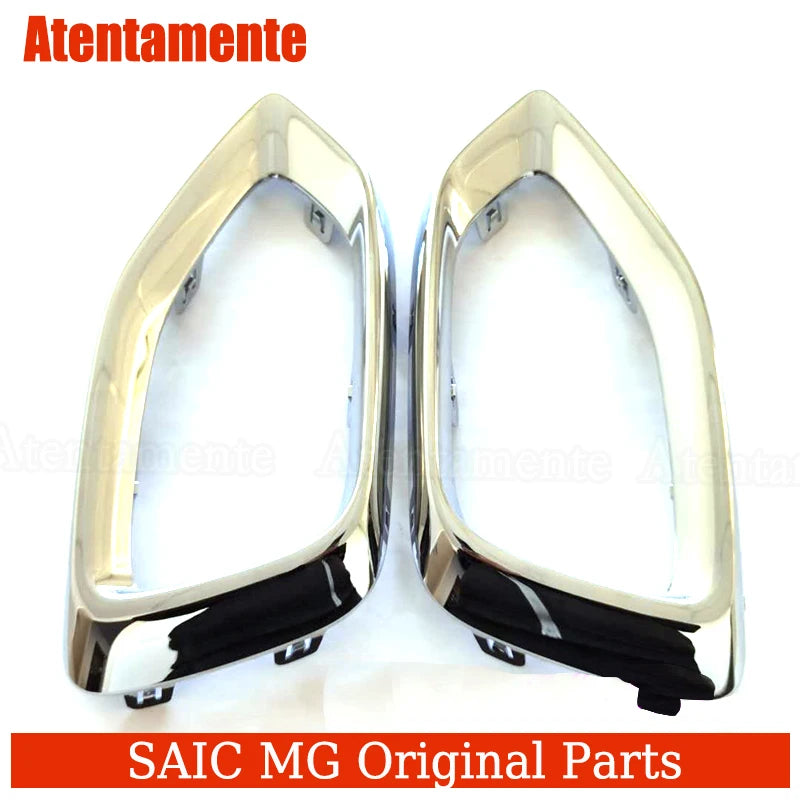 ATMMG Original For SAIC MGHS MG HS Front Bumper Fog Lamp Decorative Frame Fog Lamp Shade Electroplating Frame 10457756 10457758 sayaragear