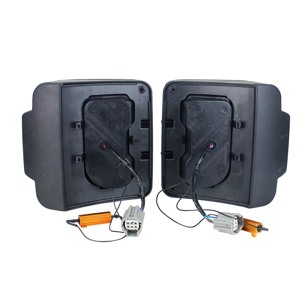 for Jeep Wrangler JK 2007-2018 LED Tail Light Taillight Assembly Rear Lamps Brake Reverse Light Daytime Running Lights sayaragear