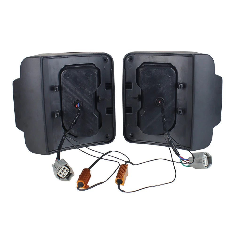 for Jeep Wrangler JK 2007-2018 LED Tail Light Taillight Assembly Rear Lamps Brake Reverse Light Daytime Running Lights sayaragear