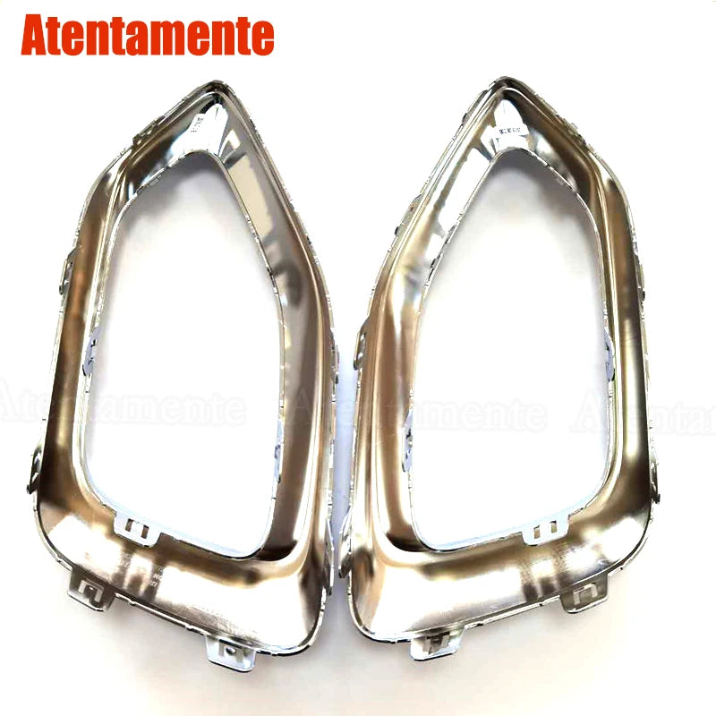 ATMMG Original For SAIC MGHS MG HS Front Bumper Fog Lamp Decorative Frame Fog Lamp Shade Electroplating Frame 10457756 10457758 sayaragear