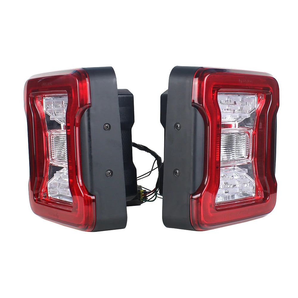 for Jeep Wrangler JK 2007-2018 LED Tail Light Taillight Assembly Rear Lamps Brake Reverse Light Daytime Running Lights sayaragear
