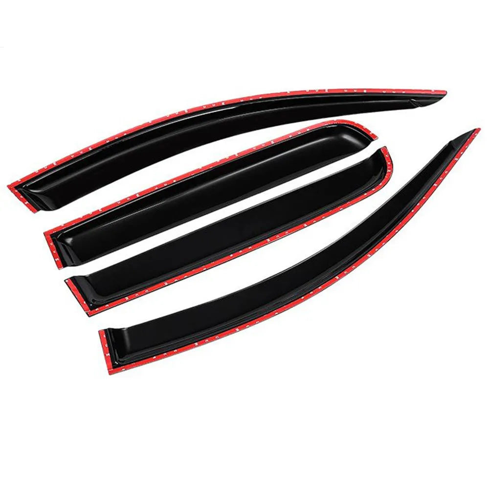For Mitsubishi Outlander 2014-2020 Cars Accessories Window Visors Rain Sun Guard Vent Wind Deflector Weathershield Moulding Trim sayaragear