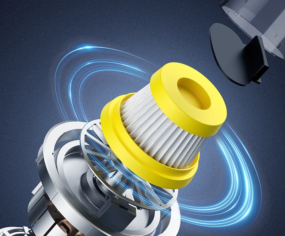 Baseus Car Vacuum Cleaner Wireless Air Dust Blower Gun for Car Powerful Portable Car Cleaning Appliance Cordless Vehicle Cleaner sayaragear