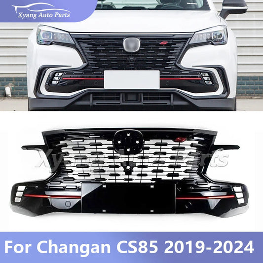 Car Front Bumper Grill Mask Radiator Grille For Changan Cs85 Coupe 2019 - 2024 2803130M55 sayaragear