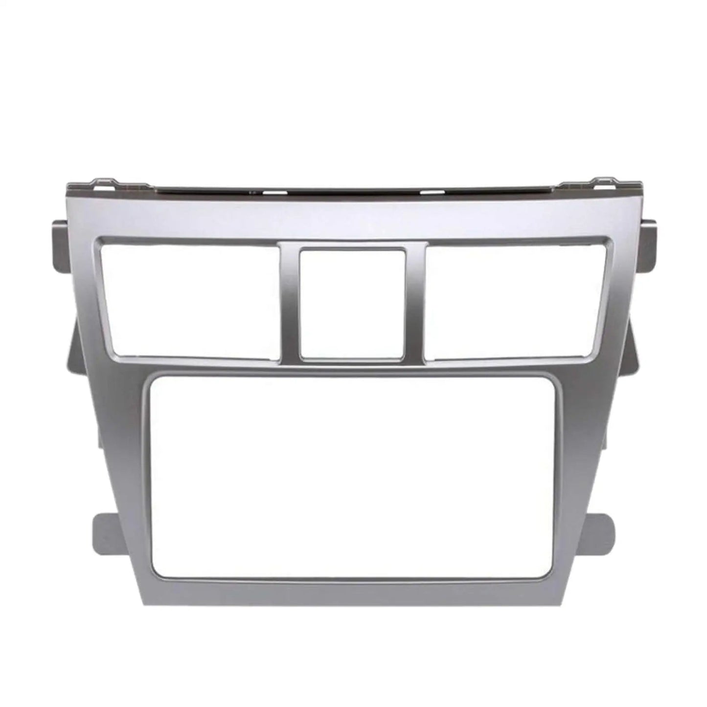 Car Radio Fascia Panel for Toyota Vios Yaris Sedan Belta Frame Stereo Mount Trim Kit Face Plate Audio DVD Navigation 2 Din sayaragear