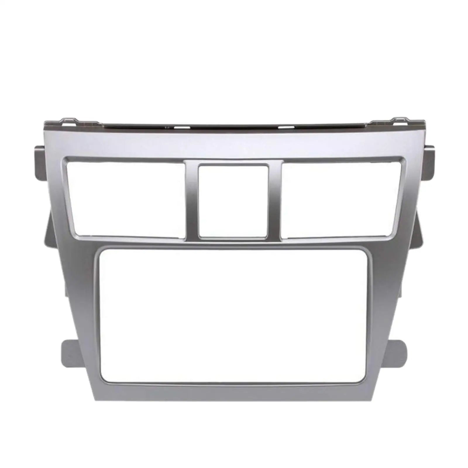 Car Radio Fascia Panel for Toyota Vios Yaris Sedan Belta Frame Stereo Mount Trim Kit Face Plate Audio DVD Navigation 2 Din sayaragear
