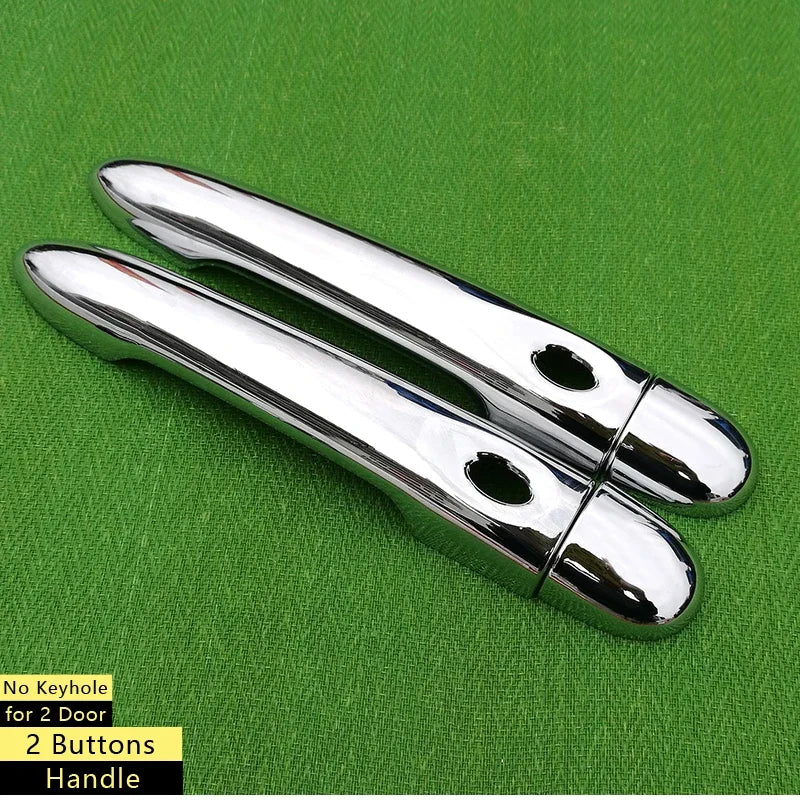 for Renault Clio IV 2012 - 2017 Chrome Handle Cover Trim Set Clio 4 MK4 2013 2014 2015 2016 Car Accessories Stickers Car Styling sayaragear