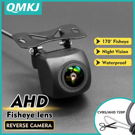 CVBS AHD Car Rear View Camera HD Reverse Parking Video Monitor Waterproof Backup Night Vision Lens 6M Cable for Car Radio Mp5 sayaragear