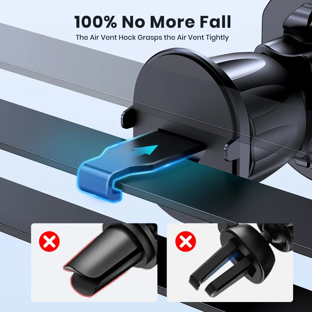 TOPK Magnetic Car Phone Holder Air Vent Car Phone Stand For Magsafe iPhone 15 14 13 ProMax Xiaomi Samsung Strong Magnet Holder sayaragear