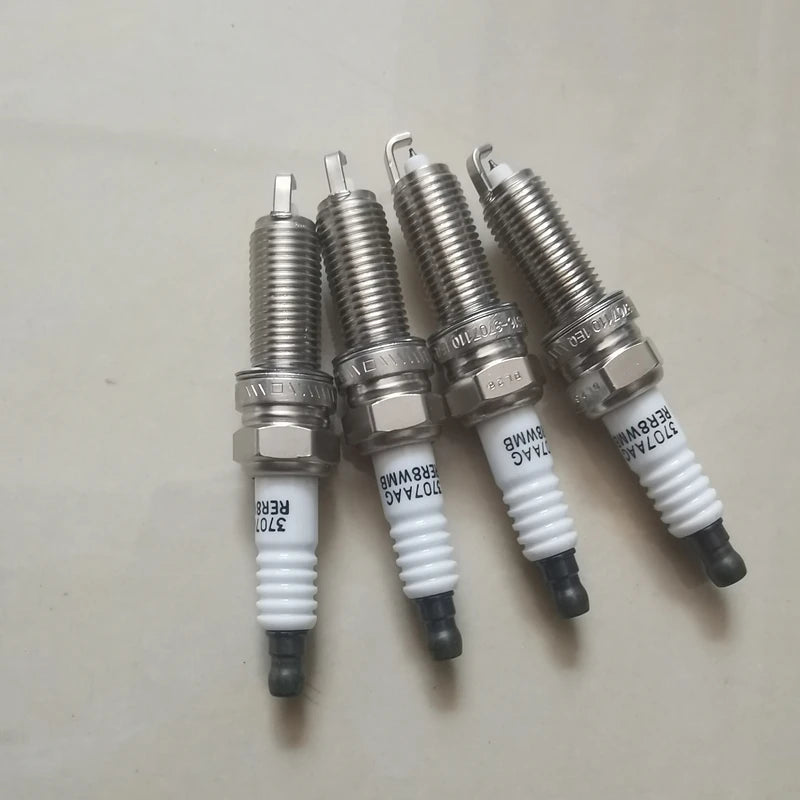 4PCS/SET Spark Plug For Chery Tiggo 3 A3 M11 J3 Arrizo 5/7 E4G16 DVVT Engine E4G16-3707110 sayaragear