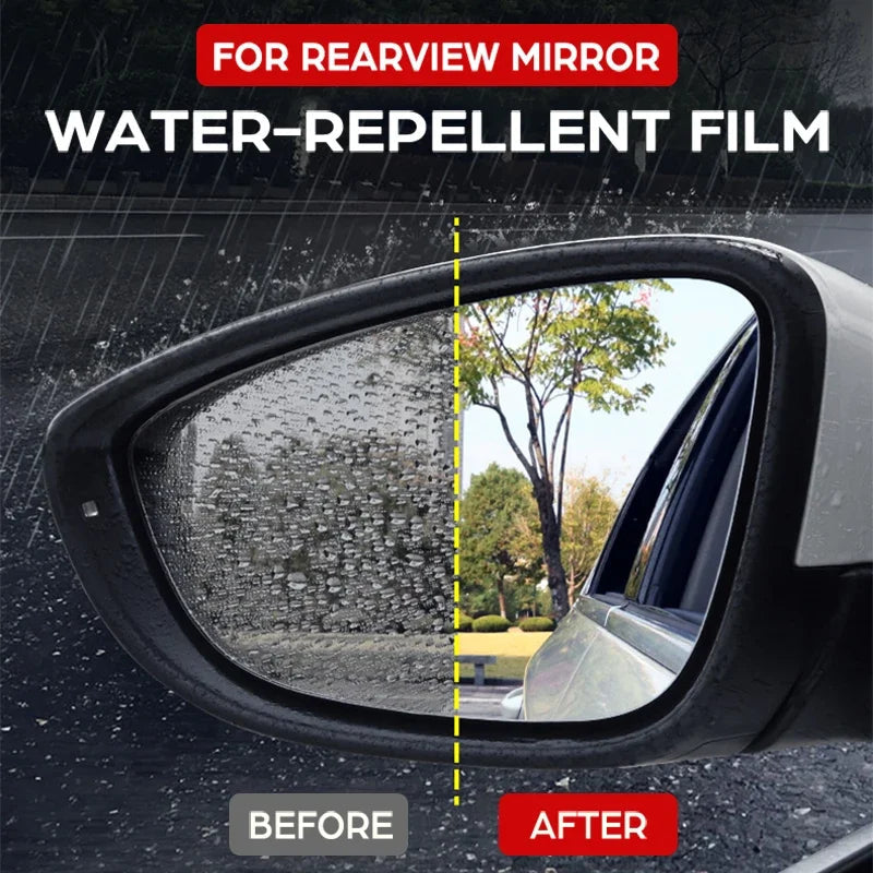 Full Cover Anti Fog Rainproof Film Rearview for Toyota Yaris Vitz 2000~2019 XP10 XP90 XP130 10 90 130 Car Stickers Accessories sayaragear