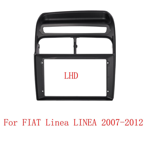 9" 2 Din Android Car Radio Frame Kit For Fiat Linea Punto EVO 2007-2015 Auto Stereo Head Unit Dash Panel Mounting Fascia sayaragear