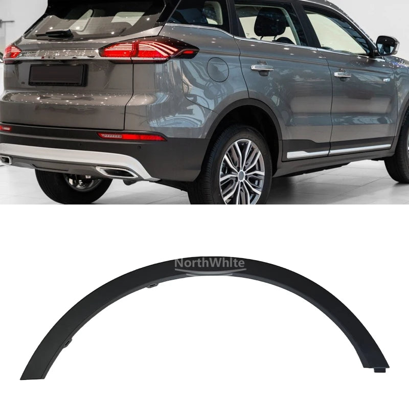 For Geely Atlas Pro Belgee X70 Front/Rear Car Wheel Arch Moulding Fender Eyebrows Wheel Arches Car Assecories sayaragear