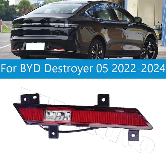Rear Bumper Light Lamp For BYD Destroyer 05 2022-2024 Rear Fog Light Fog Lamp Reflector Reversing Light Lamp sayaragear