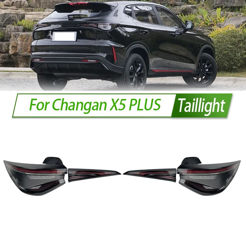 For Changan X5 PLUS Car Taillight Assembly OEM Style Rear Lamp with Turn Signal Reverse Light Direct Fit Replacement sayaragear