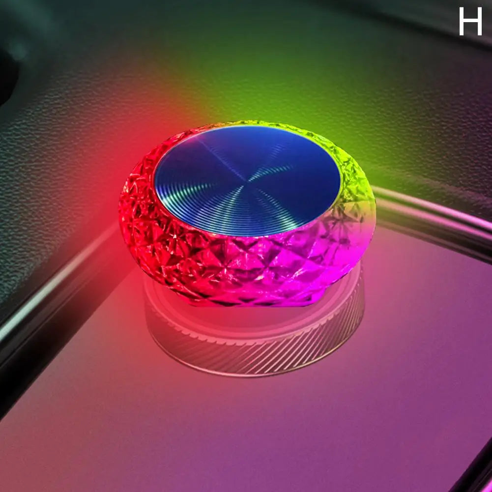Portable Car USB Ambient Light Mini LED Decorative Atmosphere Lamps For Auto Interior Environment Light Computer Light Plug Play sayaragear