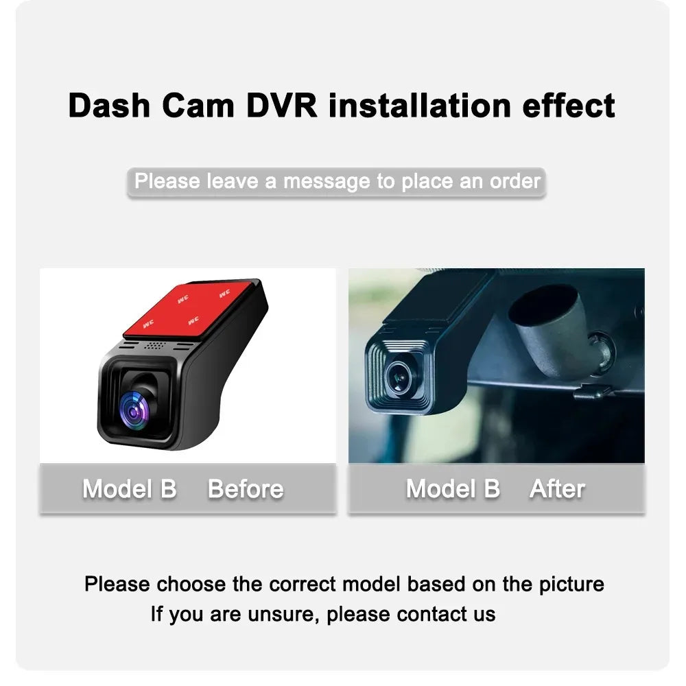 HD 4K 2160P WiFi Car DVR Dash Cam Camera 2K 1600P 1080P 24H Parking Monitor APP Control Car Driving Video Recorder for all cars sayaragear