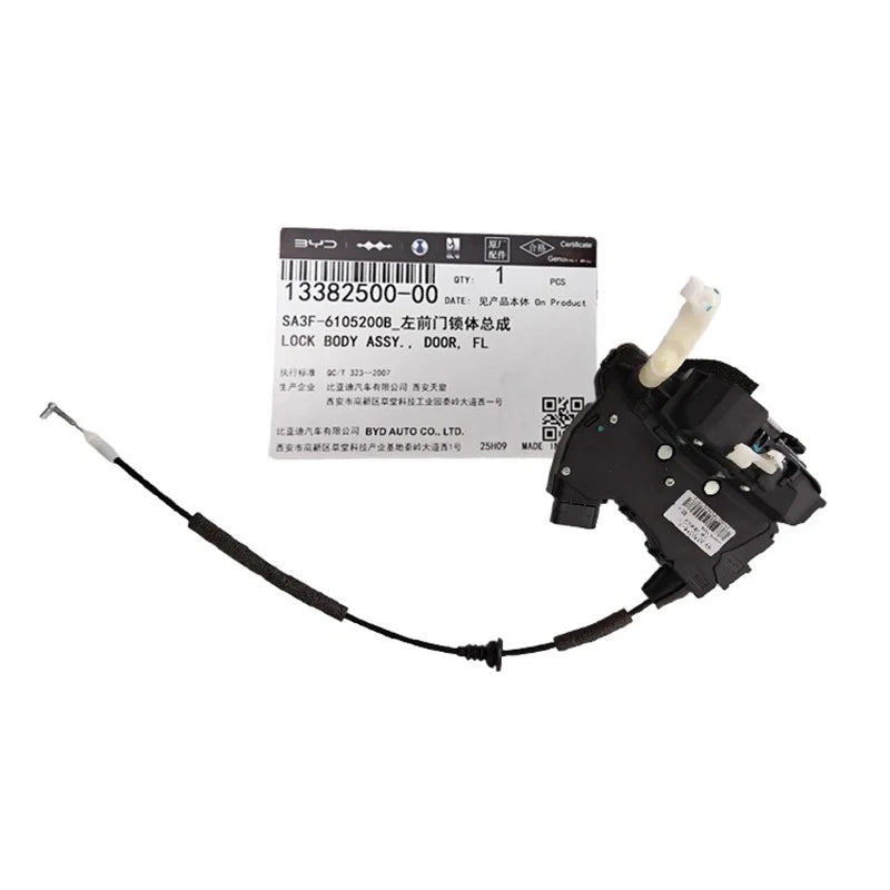 Door Lock Body Assy for BYD SONG PLUS / PLUS DM-i / PLUS EV Door Lock Device Car Accessories sayaragear