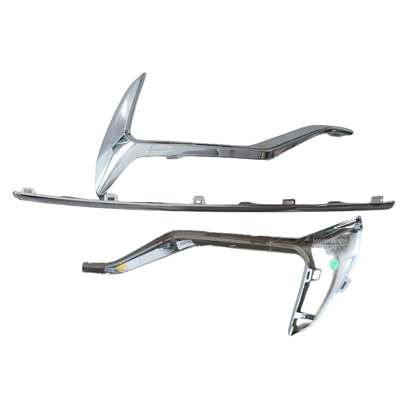 Rear Bumper Cover Trim For Geely Monjaro KX11 Xingyue L Silver Decorative Panel Rear Bumper Molding  Trim sayaragear