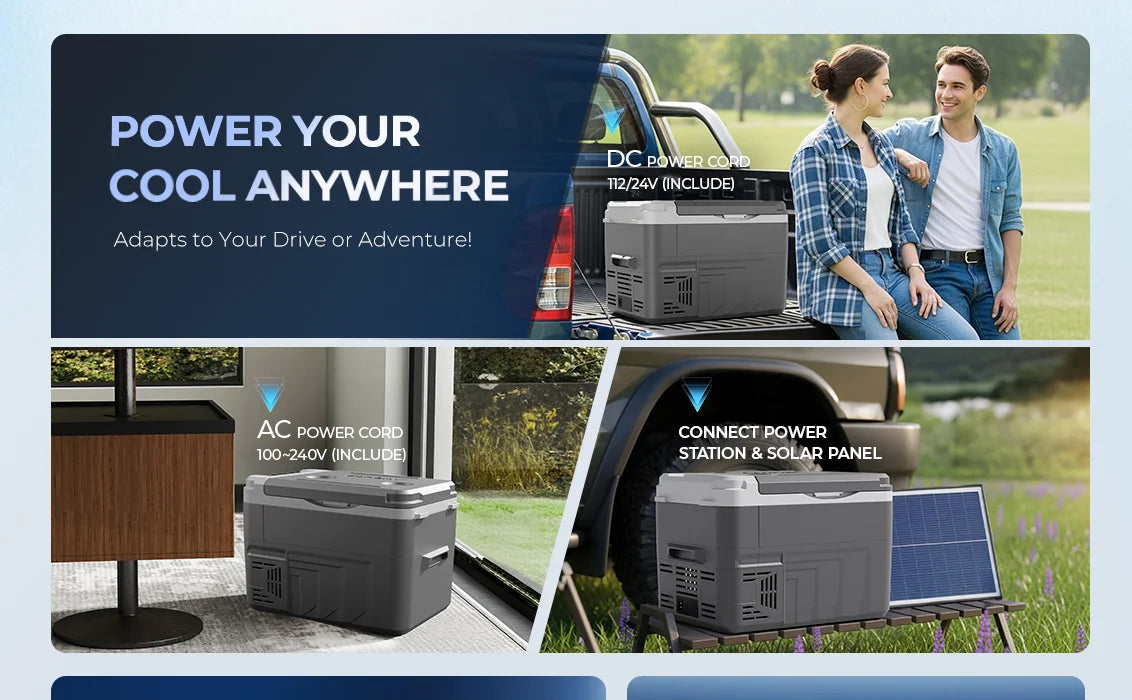 EUHOMY Mini Car Refrigerator, 10/15L Capacity, -20℃ to 20℃ Working Temp Portable Vehicle Cooler Car Fridge For Outdoor Camping sayaragear