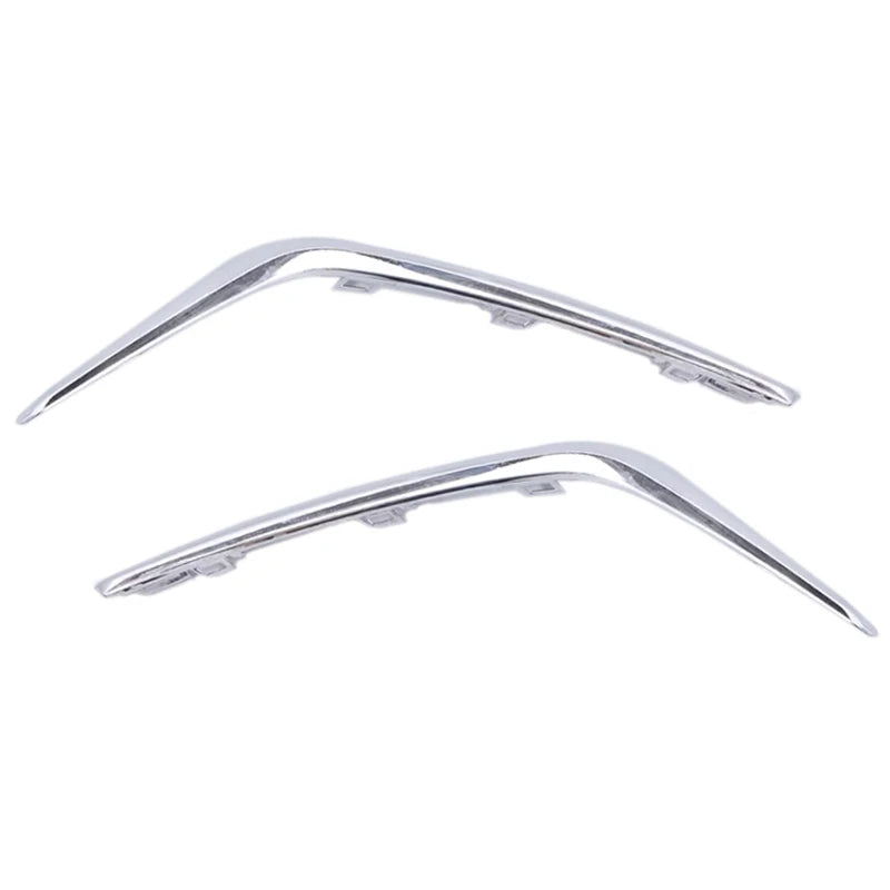 Car Front BumperAccessories For Roewe MG 360 MG360 Fog Lamp Chrome Trim Cover Frame Lid Bezel Hood Grille Fog Light Cover sayaragear
