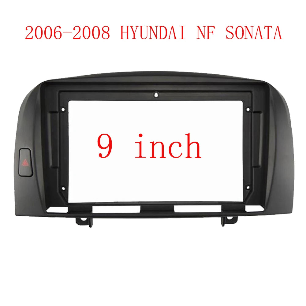 2Din Car Radio Fascia For Hyundai Sonata NF 2006-2008 DVD Stereo Frame Plate Adapter Mounting Dash Installation Bezel sayaragear