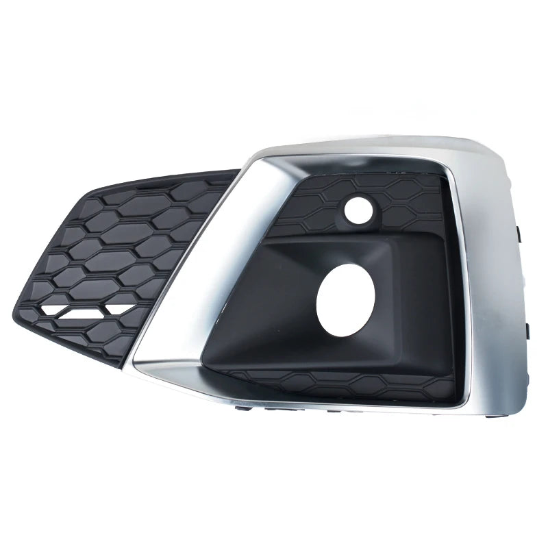For Audi A5 B9 Sportback Coupe Cabriole S5 2019 2020 2021-2023 Honeycomb Mesh Fog Light Grille Cover 8W6807681T3Q7 8W6807682T3Q7 - sayaragear