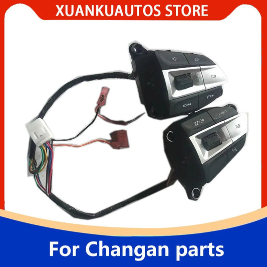 New multi-functional steering wheel switch fixed speed cruise switch steering wheel button For Changan Alsvin sayaragear
