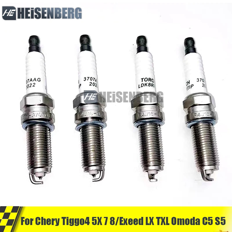 Spark Plug For Chery Tiggo4 5X 7 8/4 7 8Pro/7 8Pro Max Exeed LX TXL Omoda C5  S5 Jetour X70 90/Plus F4J16-3707010 sayaragear