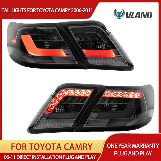 Vland 06-11 Camry Tail lights XV40 With LED Amber Turn Signal sayaragear