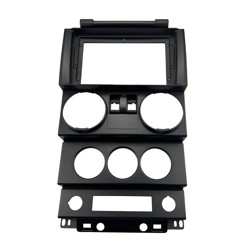 9 inch  Car Radio Fascias Frame For Jeep Wrangler  Rubicon 2008-2010  Stereo Panel Wiring Harness Adapater Canbus Decoder sayaragear