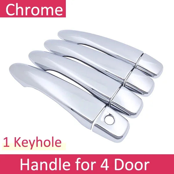 Luxury chrome door handle cover trim protection cover for Renault Koleos Samsung QM6 MK2 2017~2020  Car accessory sticker 2018 sayaragear