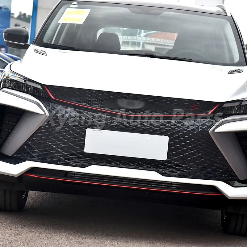 Radiator Grill Mask Body Kit Car Accessories For Geely Coolray 2023-2025 Front Bumper Net Grille sayaragear